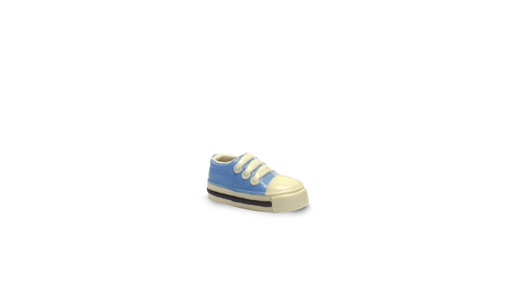 Sneaker Boy 15 cm-Decorated white chocolate