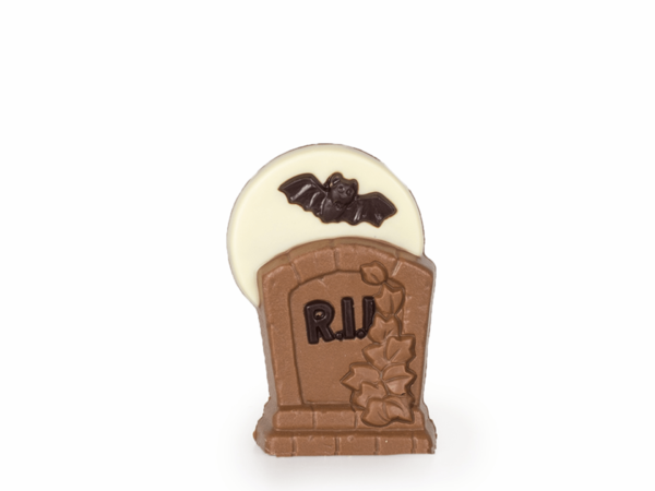 R.I.P. tombstone 10 cm-Milk chocolate