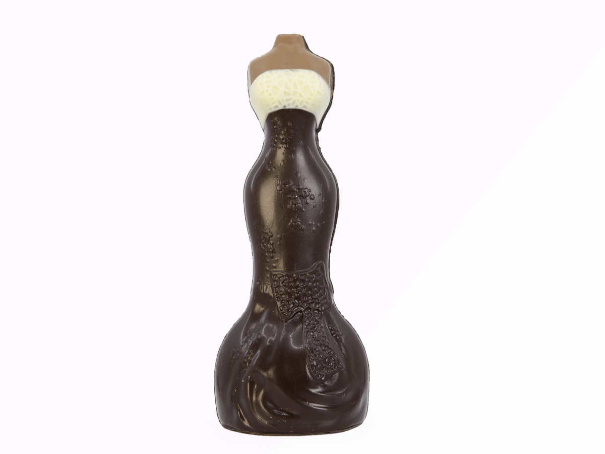Buste Couture 21.5 cm-Dark chocolate