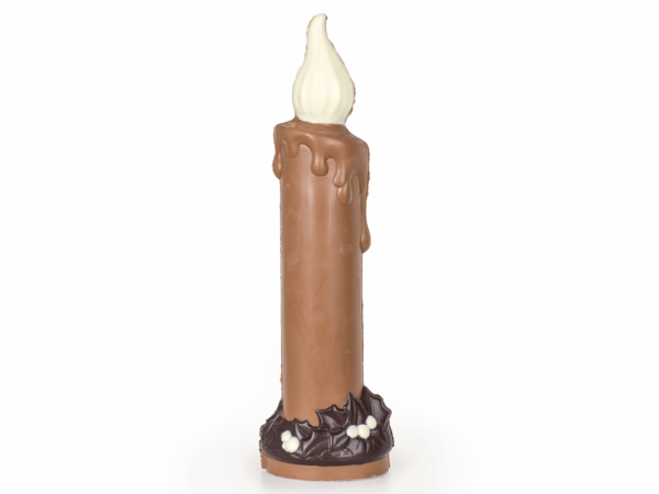 Candle medium 20 cm-Milk chocolate