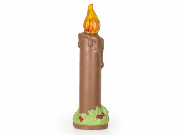 Candle big 42 cm-Decorated milk chocolate