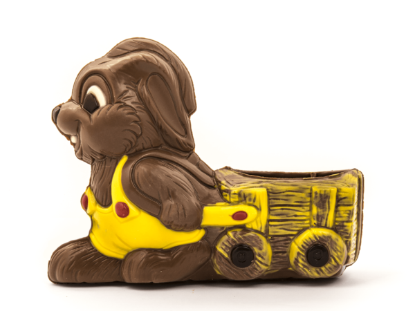 Rolly 11 cm-Decorated milk chocolate