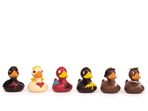 Duck Family mix-Decorated milk chocolate