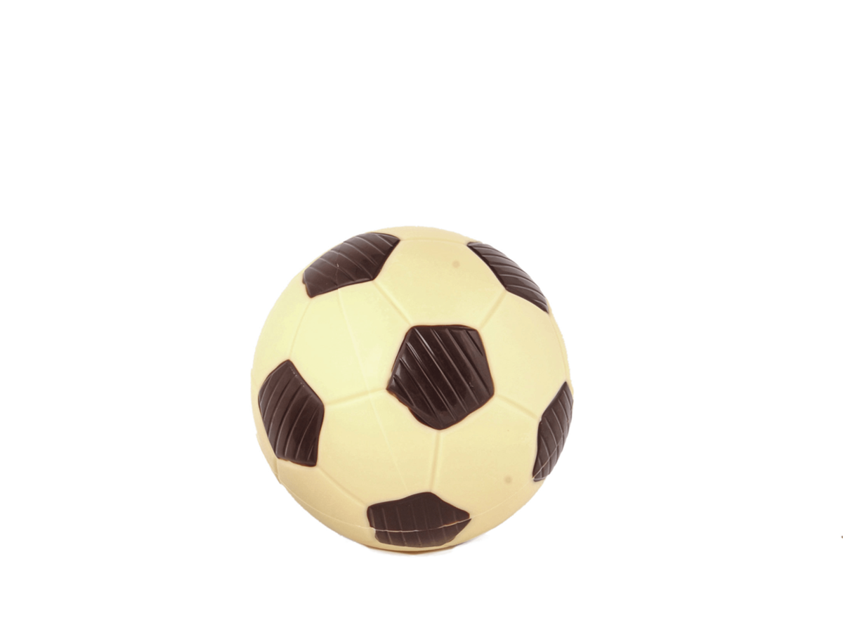 Football 7 cm-White chocolate