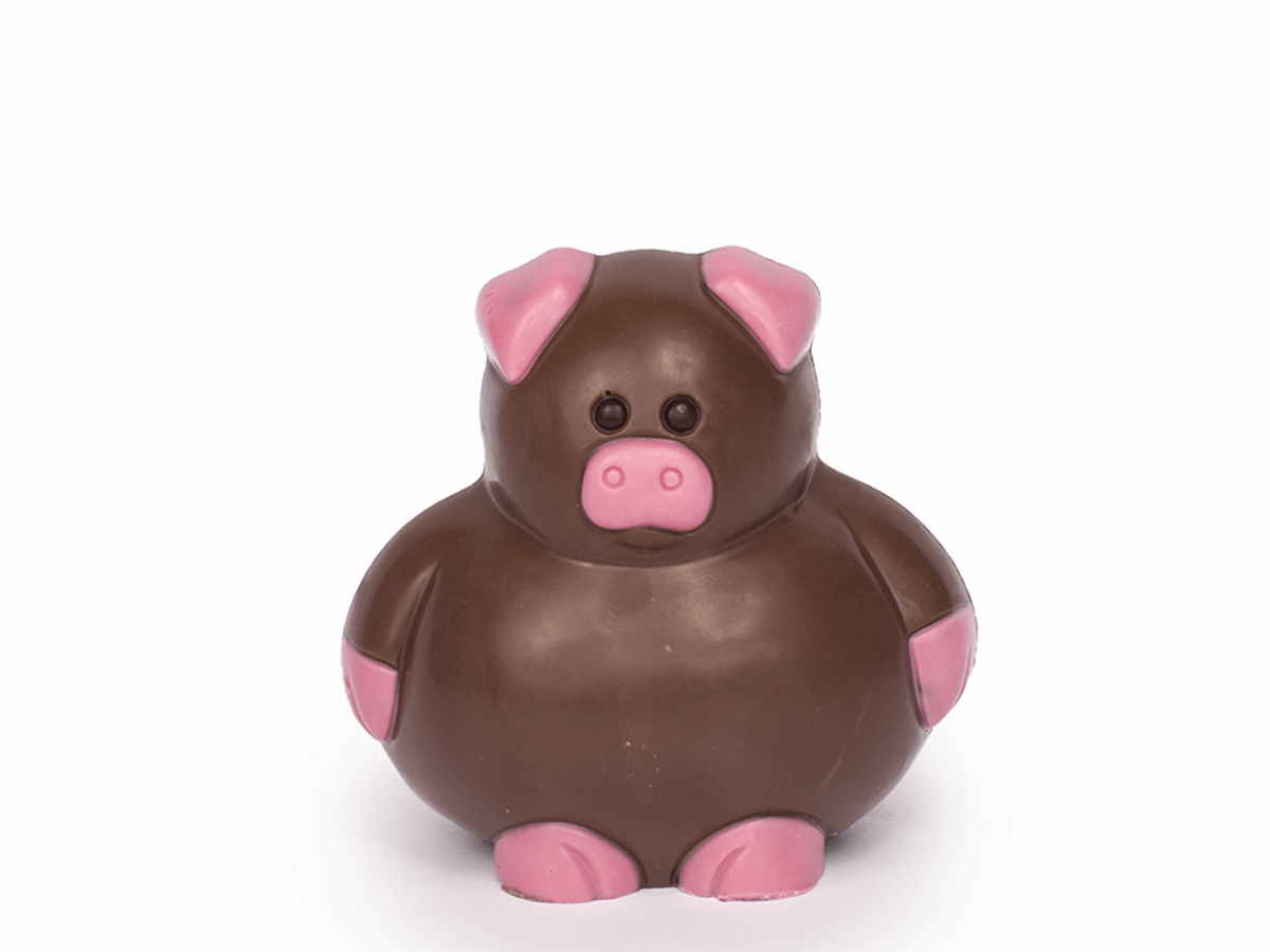 Pumba 11 cm-Decorated milk chocolate