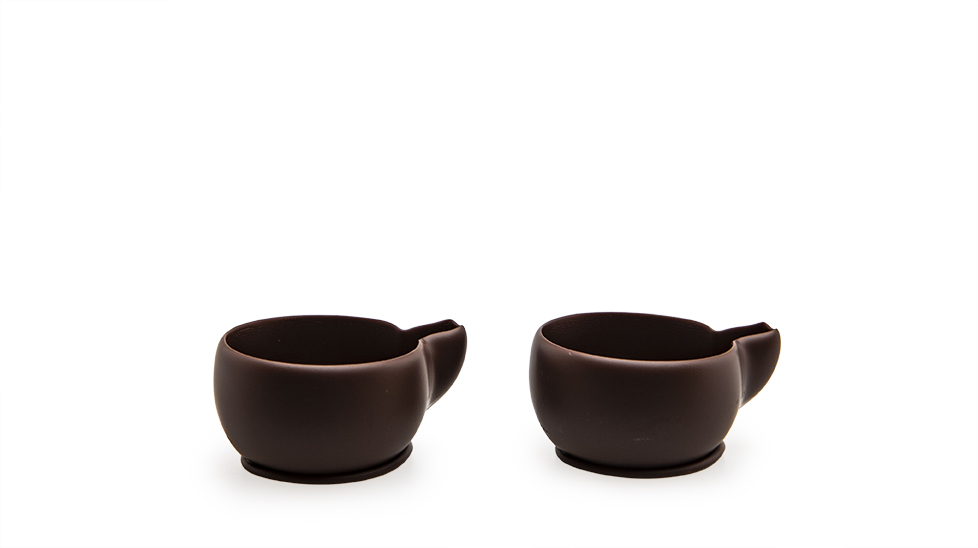 Dark Small Coffee cups - Smet Chocolaterie